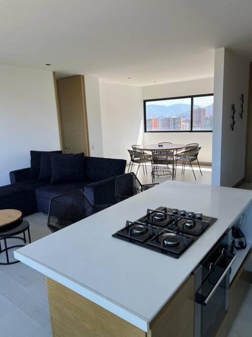 Apartamento De Lujo Con La Mejor Vista De Medellin Apartman Kültér fotó