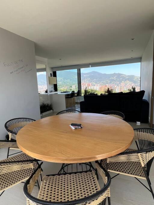 Apartamento De Lujo Con La Mejor Vista De Medellin Apartman Kültér fotó