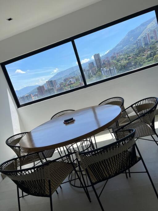 Apartamento De Lujo Con La Mejor Vista De Medellin Apartman Kültér fotó