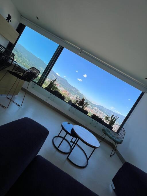 Apartamento De Lujo Con La Mejor Vista De Medellin Apartman Kültér fotó