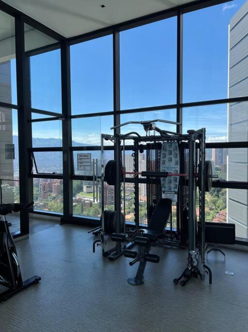 Apartamento De Lujo Con La Mejor Vista De Medellin Apartman Kültér fotó